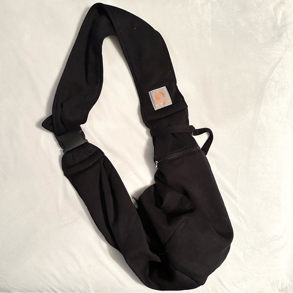 Tomkas Small Dog Sling Carrier Bag Adjustable Strap Zip Pocket Puppy Black - Picture 5 of 5